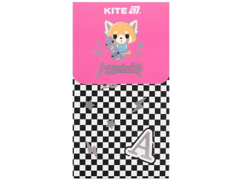 Блокнот на магните в клетку, 60 листов, Aggretsuko, Kite