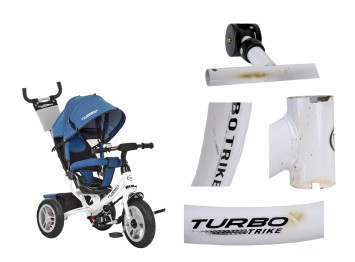 Дитячий триколісний велосипед. Turbo Trike M 3113AJ-7