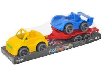 Набор авто Kid cars Sport на планшетке. Кабриолет+гонка. Tigres 39824