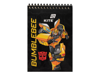 Блокнот А6 на спіралі Kite Transformers TF26-196, 48 аркушів, нелінований