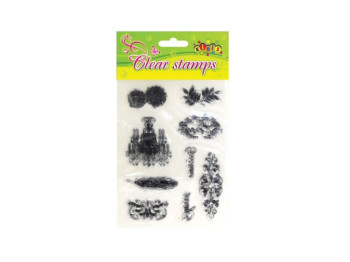 Штампы Силиконовые Винтаж 11х15 см, Kidis 8264
