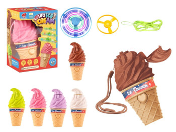 Вертушка на запуске Ice Cream, FY915169, во время вращения светится, со шнурком
