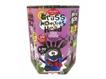 Набір для творчості GRASS MONSTERS HEAD, Danko Toys