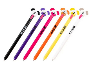 Ручка кулькова автоматична Kite Little puppy K25-028-2, синя