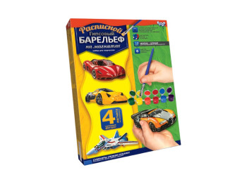 Набір для творчості Писаний гіпсовий барельєф малий, Danko Toys