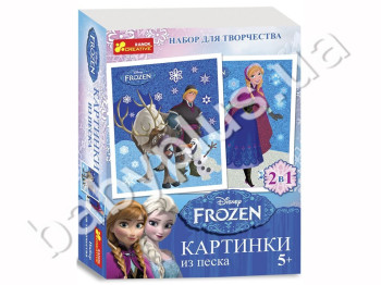 Набор для творчества, Картинка из песка Frozen, Ranok Creative