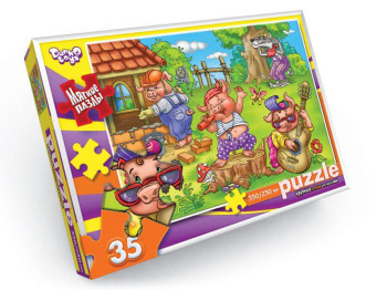 М'які пазли 35 елементів, Danko Toys