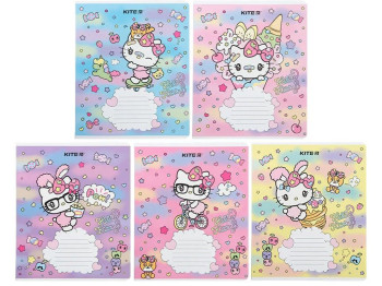 Зошит у лінію 18 аркушів, Hello Kitty (ціна за 1шт)