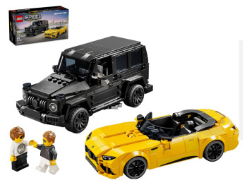 Конструктор LEGO Speed Champions Mercedes-AMG G 63 і Mercedes-AMG SL 63, 808 деталей