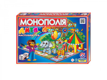 Настольная экономическая игра Детская Монополия. Новая. Технок 0755 УЦЕНКА