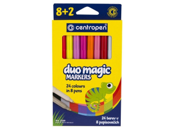 Фломастеры Duomagic 10 цветов. Centropen 2599/10