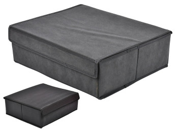 Коробка для хранения вещей Grey R100980, 40х33х12см
