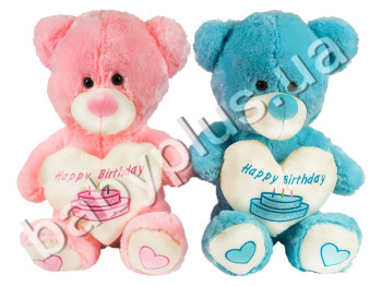 Мягкая игрушка. Медведь, муз (поет Happy Birthday to You)