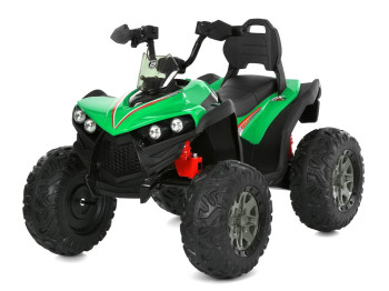 Квадроцикл Bambi Race M 6294EL-5, 2х45W, 1х12V/9AH, EVA, MP3, USB, TF, Blutooth, зеленый