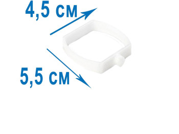 Пружинна скоба Intex 10381 для каркасних басейнів, пластик, 4,5х5,5