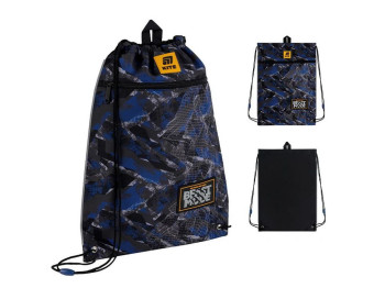 Сумка для обуви со шнурками Beast Mode K25-601M-10, 46×33 см, затяжка шнурком, Kite
