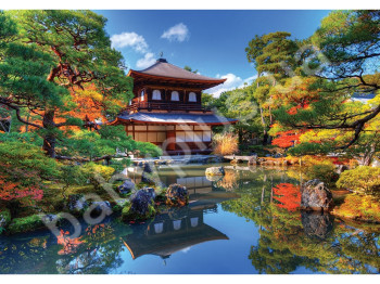 Пазли картонні 500 елементів серія 12 Ginkaku-ji jemple, Danko Toys