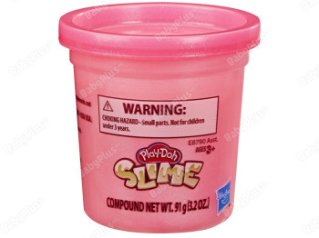 Слайм в баночці Металік Рожевий 91 грам. Play-Doh E8790-E8808