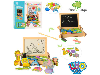 Деревянная игрушка магнитная Рыбалка. Tree Toys MD 2139