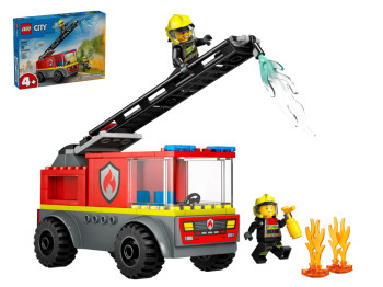 Конструктор LEGO City Пожарная машина с лестницей, 82 детали