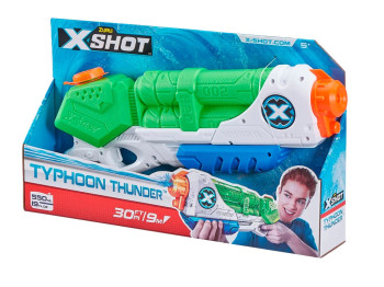 Водний бластер іграшковий X-Shot Warfare Medium Typhoon Thunder. Zuru 01228R