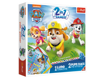Настольная игра Trefl Paw Patrol Лудо Щенки гонки