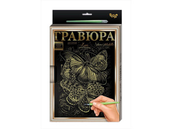 Гравюра A4 с рамкой, Danko Toys