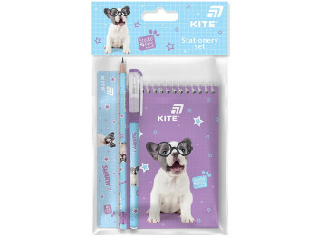 Набір канцтоварів Studio Pets, 4 предмети, Kite