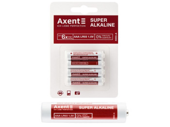 Батарейка щелочная Axent ААА LR03 1.5V 4 шт. Axent 5553-A