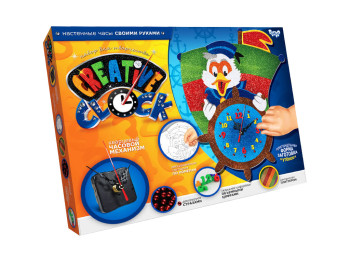 Набор для творчества Creative clock Утёнок, Danko Toys