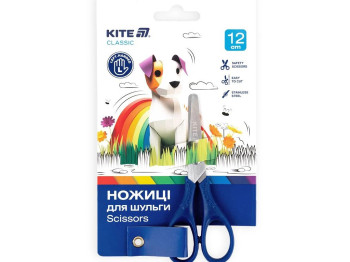 Ножницы детские для левшей Classic, 12 см, с закругленными кончиками, Kite