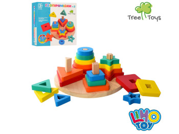 Деревянная игрушка Геометрика. Tree Toys MD 2630