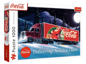 Пазли Trefl Coca-Cola Різдвяний караван, 1000 елементів