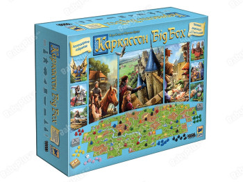 Настільна гра Каркассон. Big Box. Hobby World 4630039152904