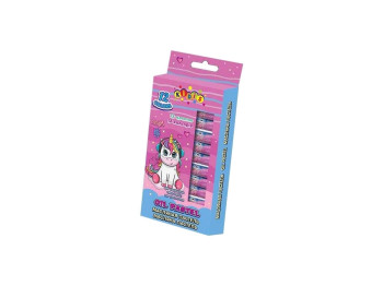 Пастель масляная 12 цветов Unicorn Dreams, Kidis 7698