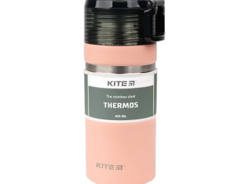 Термос персиковый Kite 473 мл. Kite K21-320-01