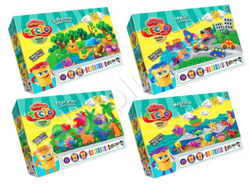 Набір для творчості Тісто для ліплення Master Do. Danko toys TMD-07-01,02,03,04. Рос УЦІНКА