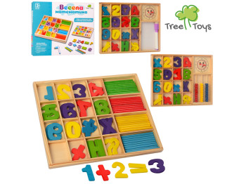 Деревянная игрушка Набор первоклассника. Tree Toys MD 1245