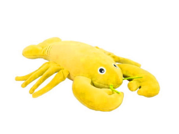 Мягкая игрушка Рак желтый 7x18x28см, Копиця