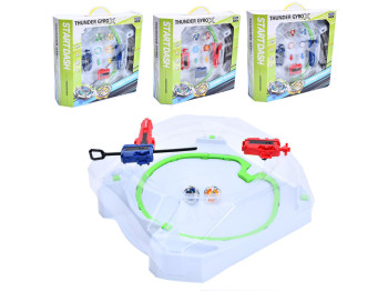 Игра BBL волчок GF6010B-10C, 4,5 см, запускной механизм, с игровым полем