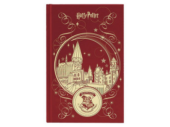 Книга записная в твердом переплете на 80 листов А6 в клетку, Harry Potter, Kite