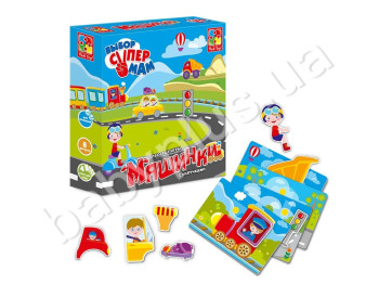 Прості ігри з магнітами Машинки, Vladi Toys