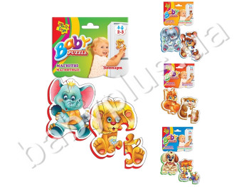 Магнітні бебі пазли, Vladi Toys