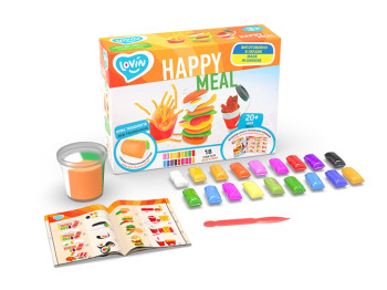 Набор теста для лепки Happy Meal. ТМ LOVINDO 41190.