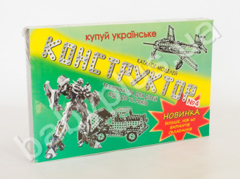 Конструктор металлический №4 