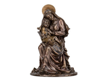 Статуетка Діва Марія з Ісусом 24 см, Veronese 75432A4