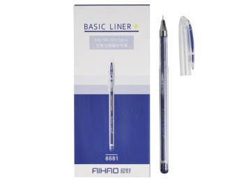 Ручка гелевая (цвет синий) цена за 1шт. AIHAO AH8566