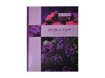 Книга канцелярская фиолетовая клетка, А4, 96 листов