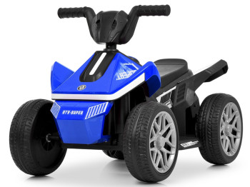 Детский электроквадроцикл Bambi Racer M 6362E-4, 1х6V7AH, 62×35W, EVA, Bluetooth, MP3, USB, синий