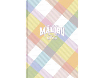 Тетрадь для записей интегральная Malibu, B5, 80 листов, в клетку, матовая ламинация, Школярик